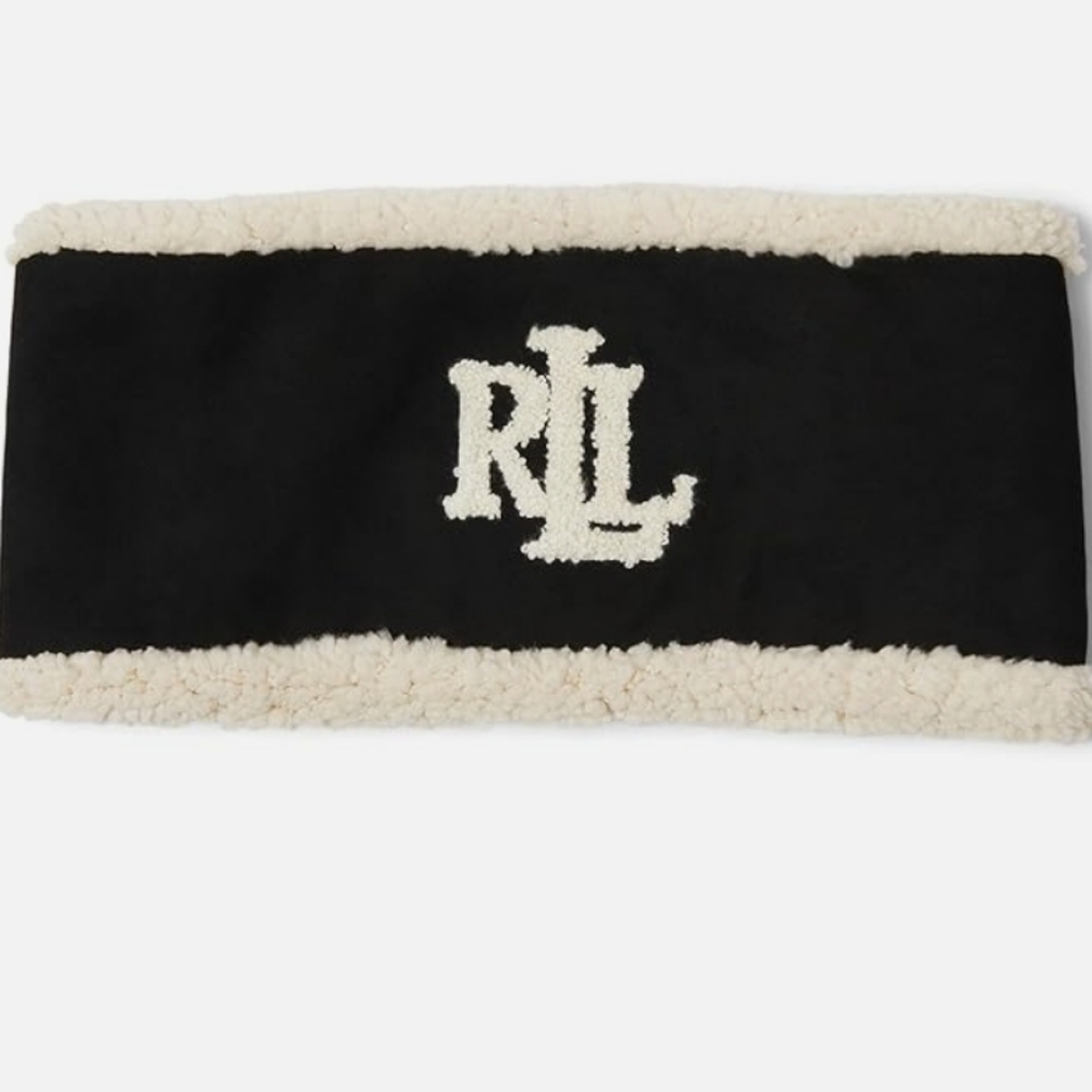 RALPH LAUREN HEADBAND BLACK